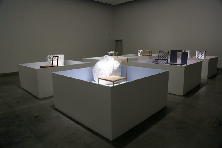 Studio Nendo - The Shade in Between - installation view at Design Museum Holon, 2016