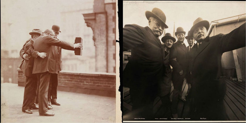 Un selfie nel 1920