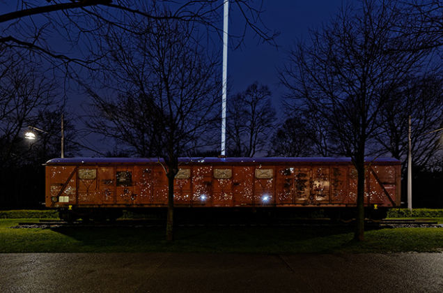 Yoko Ono - Lumière de l'aube - installation view at MAC, Lione 2016 - photo Blaise Adilon