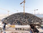 cantiere abu dhabi 4 Tutte le immagini dal cantiere del Louvre ad Abu Dhabi. Continuano i lavori per il museo di Jean Nouvel che aprirà nel tardo 2016