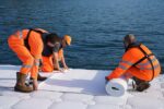 The Floating Piers, lago d'Iseo (ph credit pagina facebook del progetto)