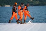 The Floating Piers, lago d'Iseo (ph credit pagina facebook del progetto)