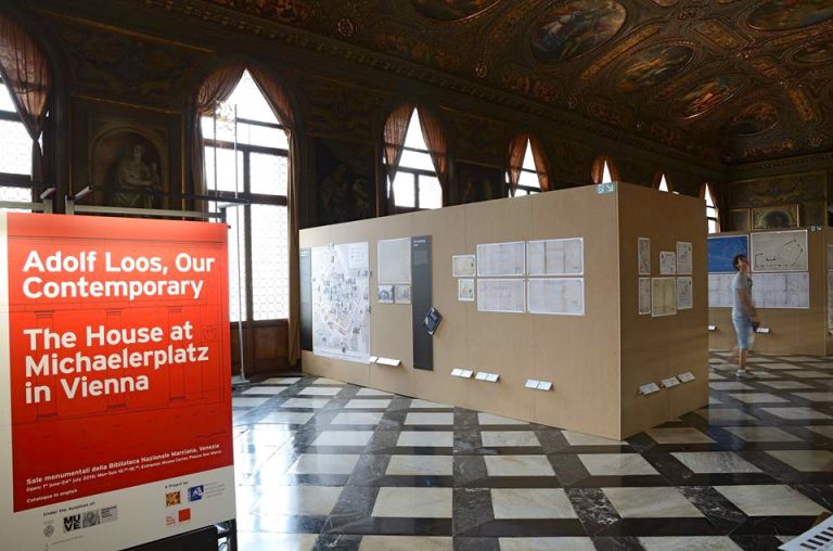 Adolf Loos – Our Contemporary - installation view at Biblioteca Marciana, Venezia 2016