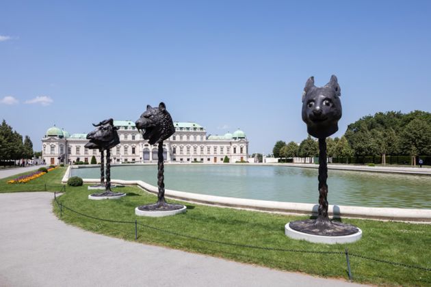 Ai Weiwei, Circle of Animals - Zodiac Heads, 2010, collezione privata, photo (c) Belvedere, Vienna