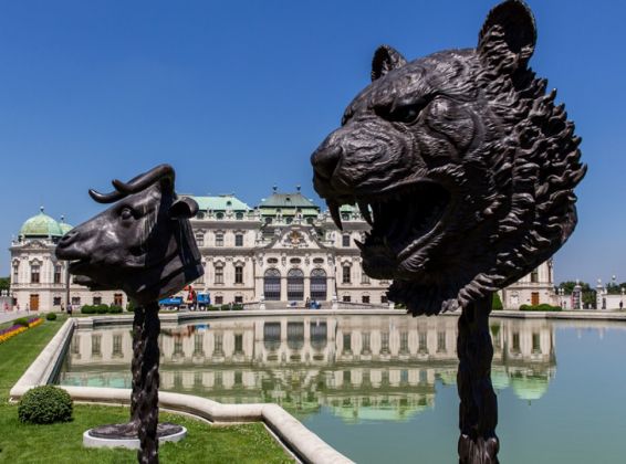Ai Weiwei, Circle of Animals - Zodiac Heads 2010, collezione privata, photo (c) Belvedere, Vienna