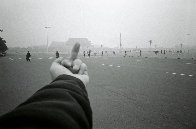 Ai Weiwei, Study of Perspective – 1995-2011, 2014 Black-and-white and Colour prints, Dimensions variable © and courtesy Ai Weiwei and neugerriemschneider, Berlin