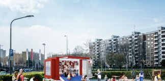BiblioHUB – Alterstudio, Padiglione Italia alla 15. Biennale Architettura 2016 a cura di TAMassociati, render di progetto