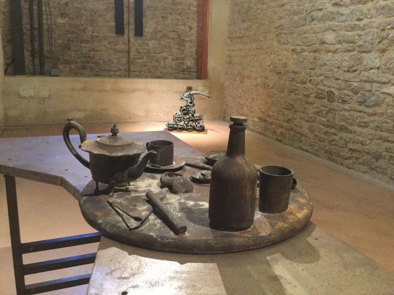 Daniel Spoerri, Bronze Age, installation view at Ex Museo Civico, Spoleto 2016