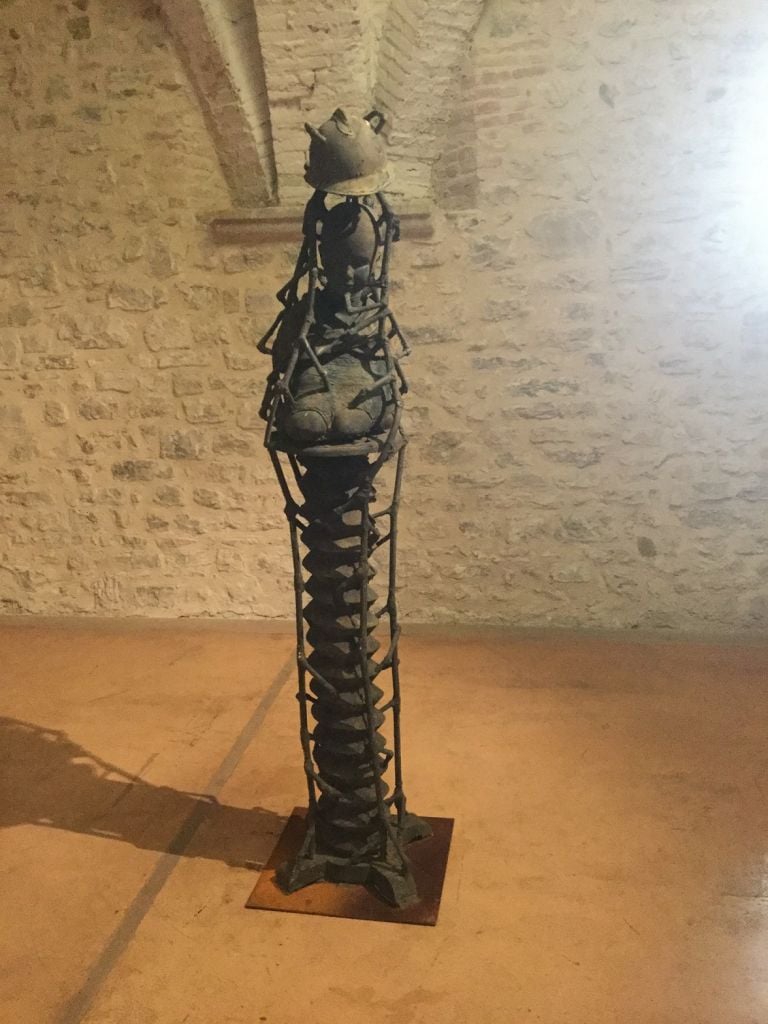 Daniel Spoerri, Bronze Age, installation view at Ex Museo Civico, Spoleto 2016