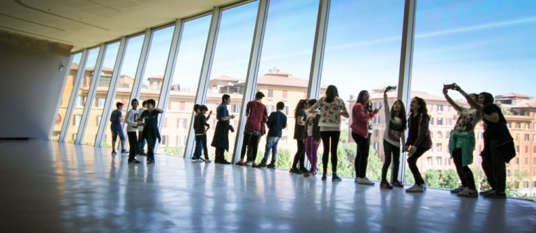 Didattica al MAXXI, Roma - photo Gianfranco Fortuna