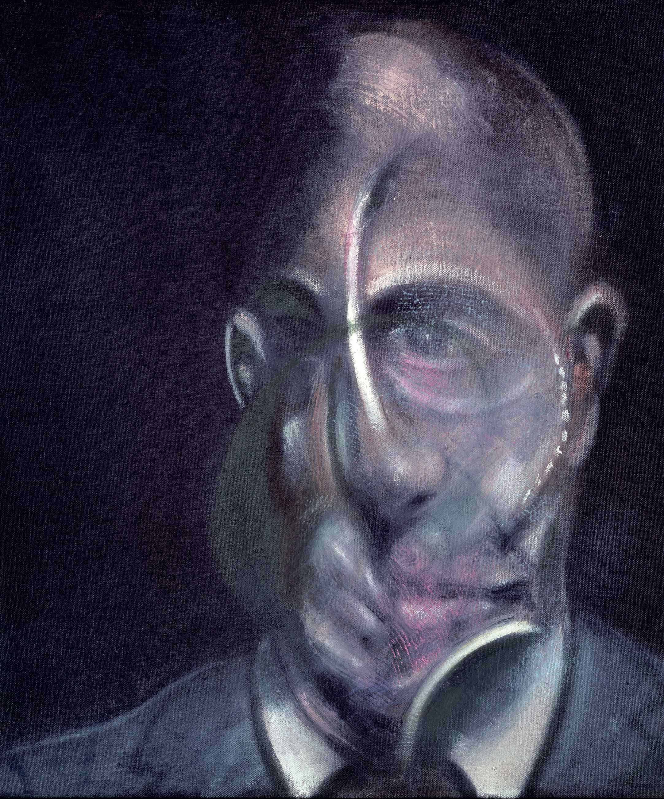 Francis Bacon, Portrait of Michel Leiris, 1976 - Centre Pompidou, Parigi - (c) The Estate of Francis Bacon - photo Prudence Cuming Associates Ltd