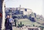 Francis Bacon e Reinhard Hassert a St-Paul-de-Vence, marzo 1979 - (c) Eddy Batache - courtesy Francis Bacon MB Art Foundation - MB Art Collection