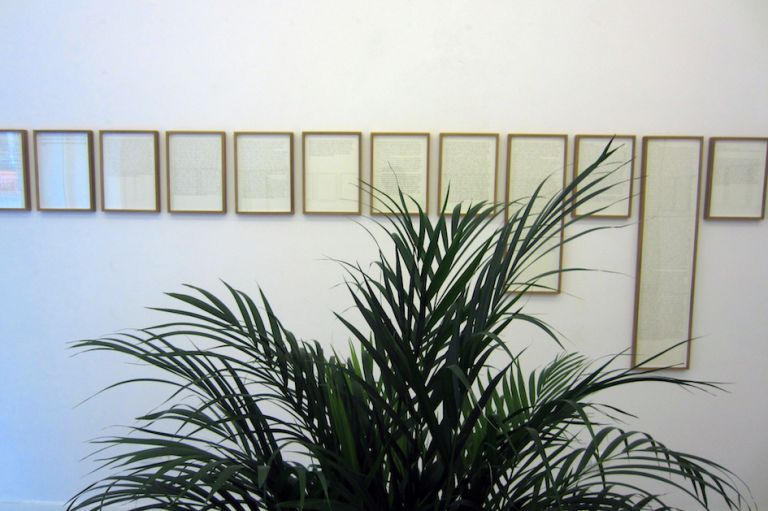 Gian Maria Tosatti, La teoria della relatività, 2016, installation view at Zoo Zone Art Forum, Roma 2016