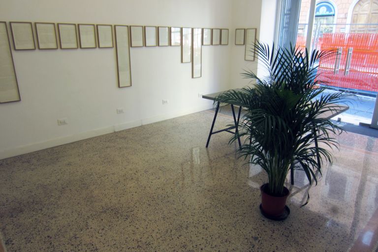 Gian Maria Tosatti, La teoria della relatività, 2016, installation view at Zoo Zone Art Forum, Roma 2016