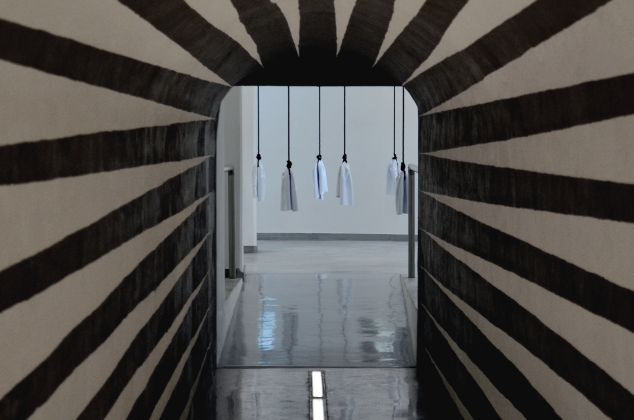 Gino Sabatini Odoardi – Dispiegamenti - installation view at Alviani Art Space, Pescara 2016 - Fabio Ciminiera