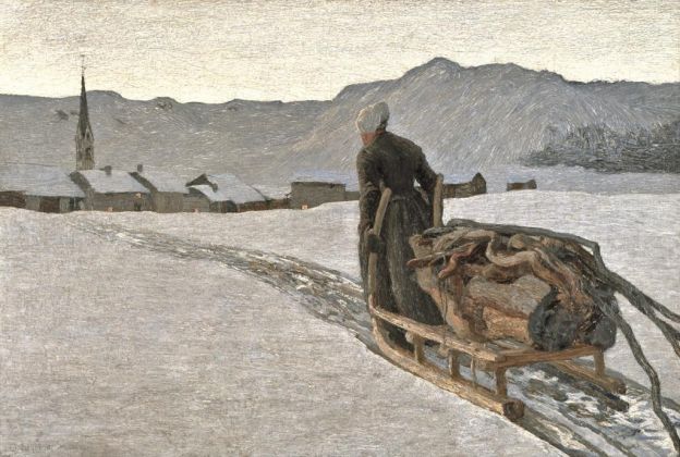 Giovanni Segantini, Ritorno dal bosco, 1890 - Segantini Museum, St. Moritz – © photo Flury, Pontresina