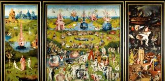 Hieronymus Bosch, Giardino delle delizie, 1480-90 - Museo del Prado, Madrid