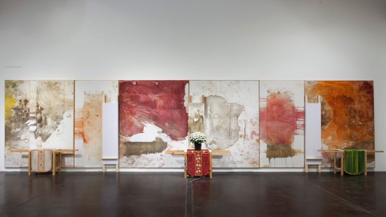 I Relitti di Hermann Nitsch nel suo museo a Napoli