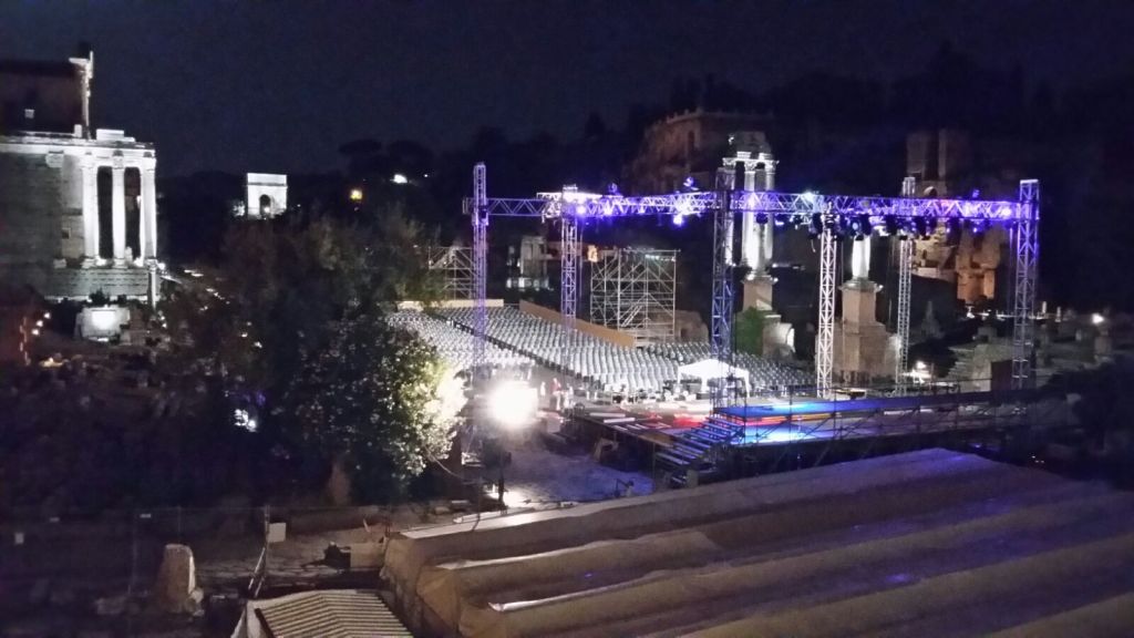 Concerto di Bocelli al Foro Romano. L’Associazione delle Guide Turistiche non ci sta