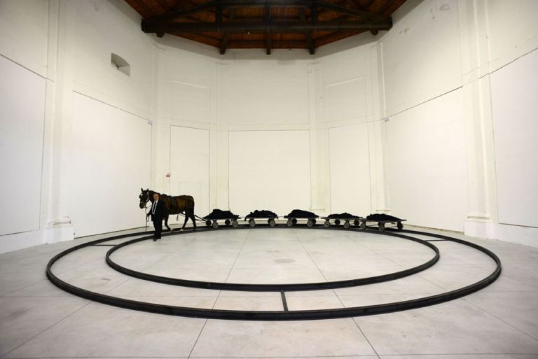 Jannis Kounellis - Centro Arti Visive Pescheria, Pesaro 2016 - photo Michele Alberto Sereni