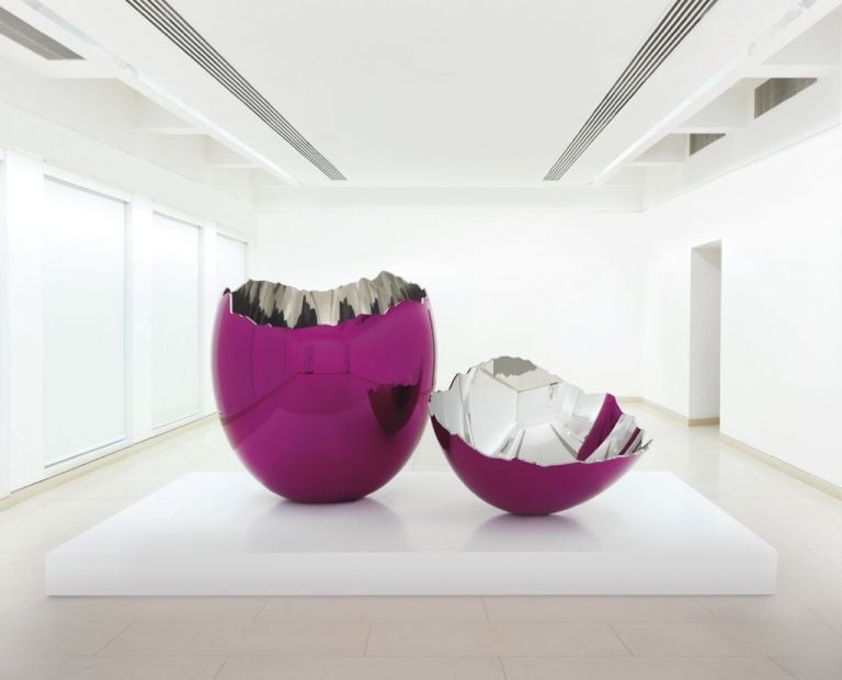 Jeff Koons, Cracked Egg 1 (magenta)