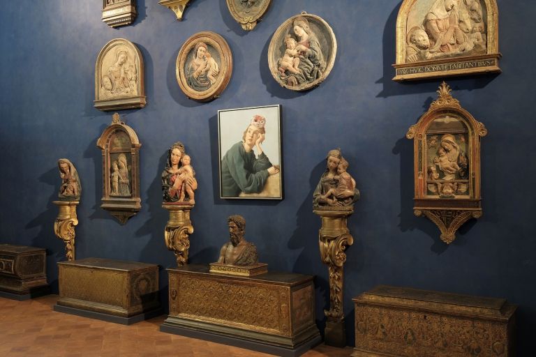 John Currin - Paintings - installation view at Museo Bardini, Firenze 2016 - photo Emiliano Cribari - courtesy Gagosian Gallery