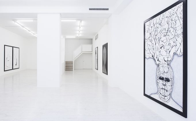 Klaus Rinke – The memories belong to me - installation view at Thomas Brambilla Gallery, Bergamo 2016