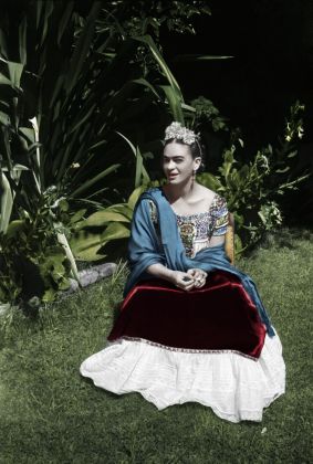 Leo Matiz, Frida Kahlo a Xochimilco, Messico 1941