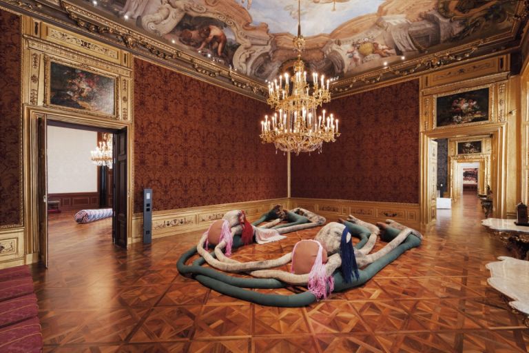 Sterling Ruby - unstallation view at Winterpalais, Belvedere, Vienna 2016