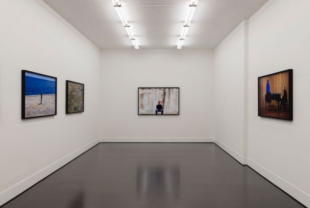 Yannis Bournias – Disputed dialogue - installatio view at Galleria Pack, Milano 2016