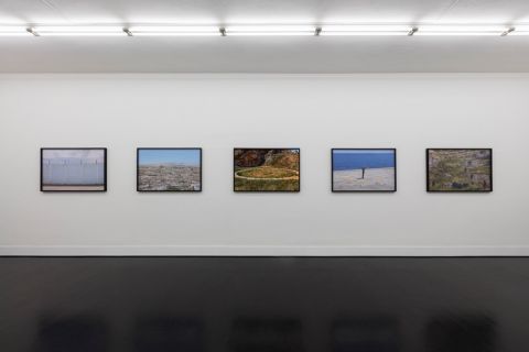 Yannis Bournias – Disputed dialogue - installatio view at Galleria Pack, Milano 2016