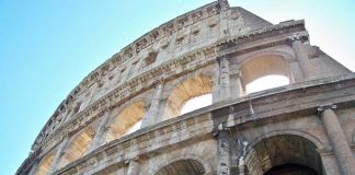 Il Colosseo dopo il restauro finanziato dal gruppo Tod's