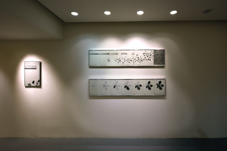 Vincenzo Agnetti Exhibition view, Palazzo De Sanctis, Castelbasso ph credit Gino di Paolo