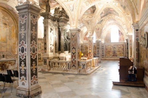 Duomo di Amalfi, la cripta