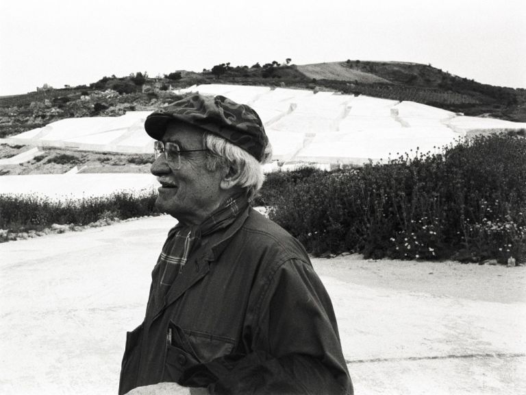 Alberto Burri, Grande Cretto di Gibellina, 23 maggio 1987 - photo Vittorugo Contino