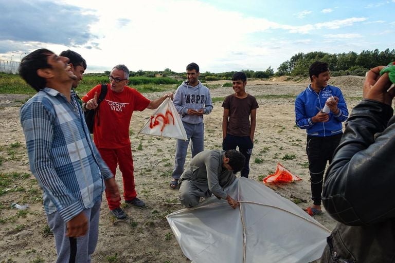 Alessandro Bulgini, Opera Viva Primo tentativo di accorciare la Manica da Calais, 2016