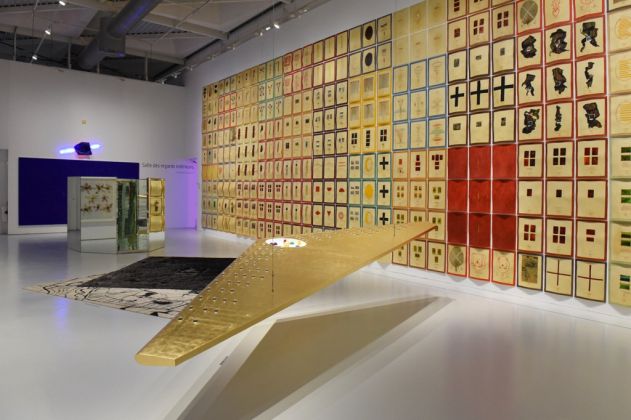 Anne et Patrick Poirier - installation view at Musée d’art moderne et contemporain, Saint-Etienne Métropole - photo Charlotte Piérot