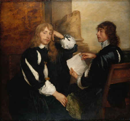 Anthony van Dyck, Thomas Killigrew and William, Lord Crofts (?), 1638 - The Royal Collection Trust - © Her Majesty Queen Elizabeth II 2016