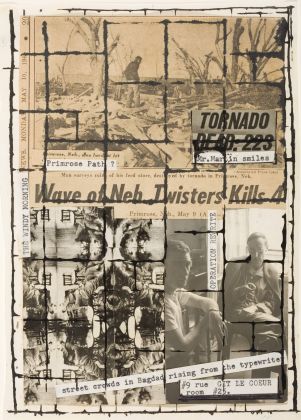 Brion Gysin, William S. Burroughs Untitled (Primrose Path, the Third Mind, p.12), 1965 Brion Gysin © Archives Galerie de France William S. Burrougs © 2016, The William S. Burrougs Trust. All rights reserved © Los Angeles Country Museum of Art, Los Angeles / dist. RMN- Grand Palais / service presse Centre Pompidou