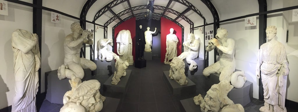 Claire Fontaine - installation view at Museo Pietro Canonica, Roma 2016