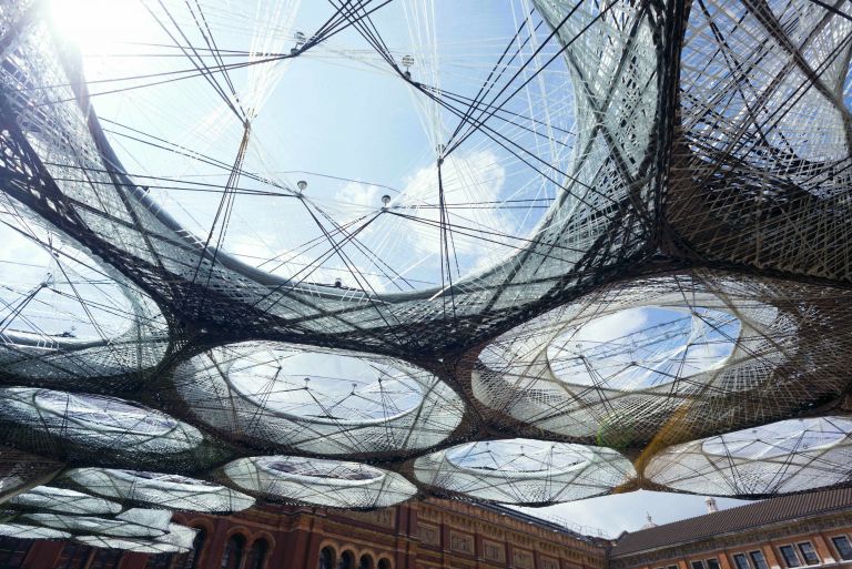 Elytra Filament Pavilion at the V&A (c) NAARO