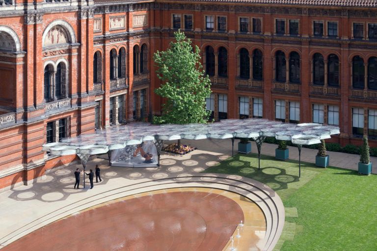 Elytra Filament Pavilion at the V&A (c) NAARO