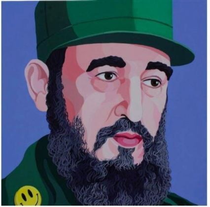 Fidel Castro visto da Giuseppe Veneziano