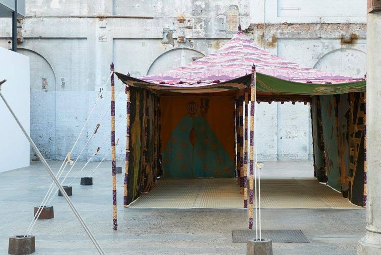 Francesco Clemente. Encampment, Carriageworks, Sydney (foto Carriageworks - Zan Wimberley)