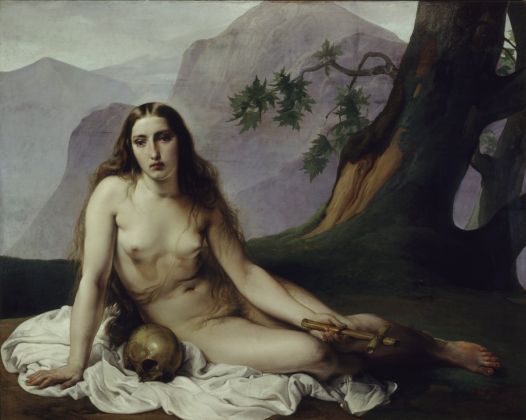Francesco Hayez, La Maddalena penitente, 1833, olio su tavola, 118 x 151 cm - Galleria d’Arte Moderna, Milano