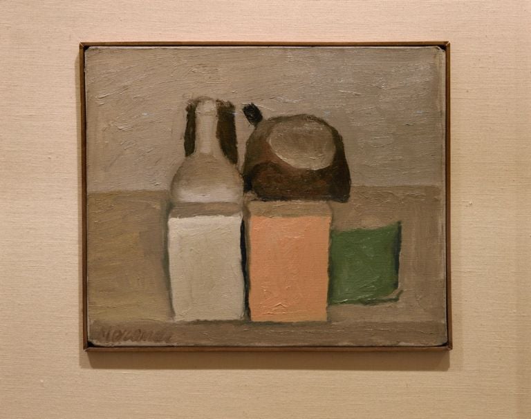 Giorgio Morandi, Natura morta, 1956 - Courtesy Galleria Tega, collezione privata