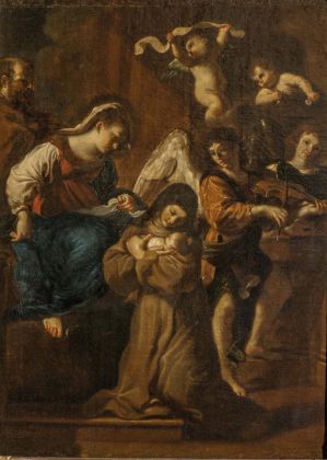 Guercino, Visione di Santa Chiara di Assisi, 1620 ca.