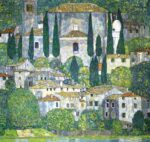 Gustav Klimt, Paesaggio a Malcesine, estate1913