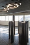 L'opera di Giuseppe Gallo, Prismi, 2007 installata all'interno di CasaItalia, Rio 2016