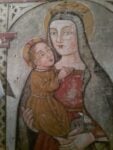 Madonna di Loreto, 1556, affresco, Oratorio della Madonna del Sole, Capodacqua - photo Dania Mari